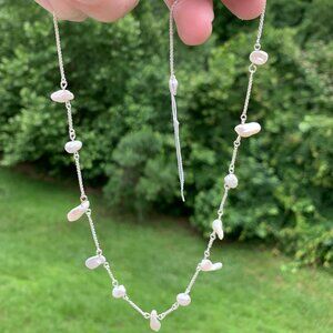 KENDRA SCOTT • Krissa Bright Silver Choker